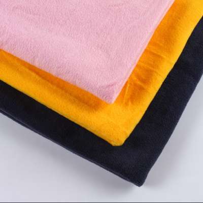 Cheap price and superior quality custom knitted fdy polar fleece 100 polyester fabric